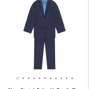 Boys Navy Suit by Andy & Evan